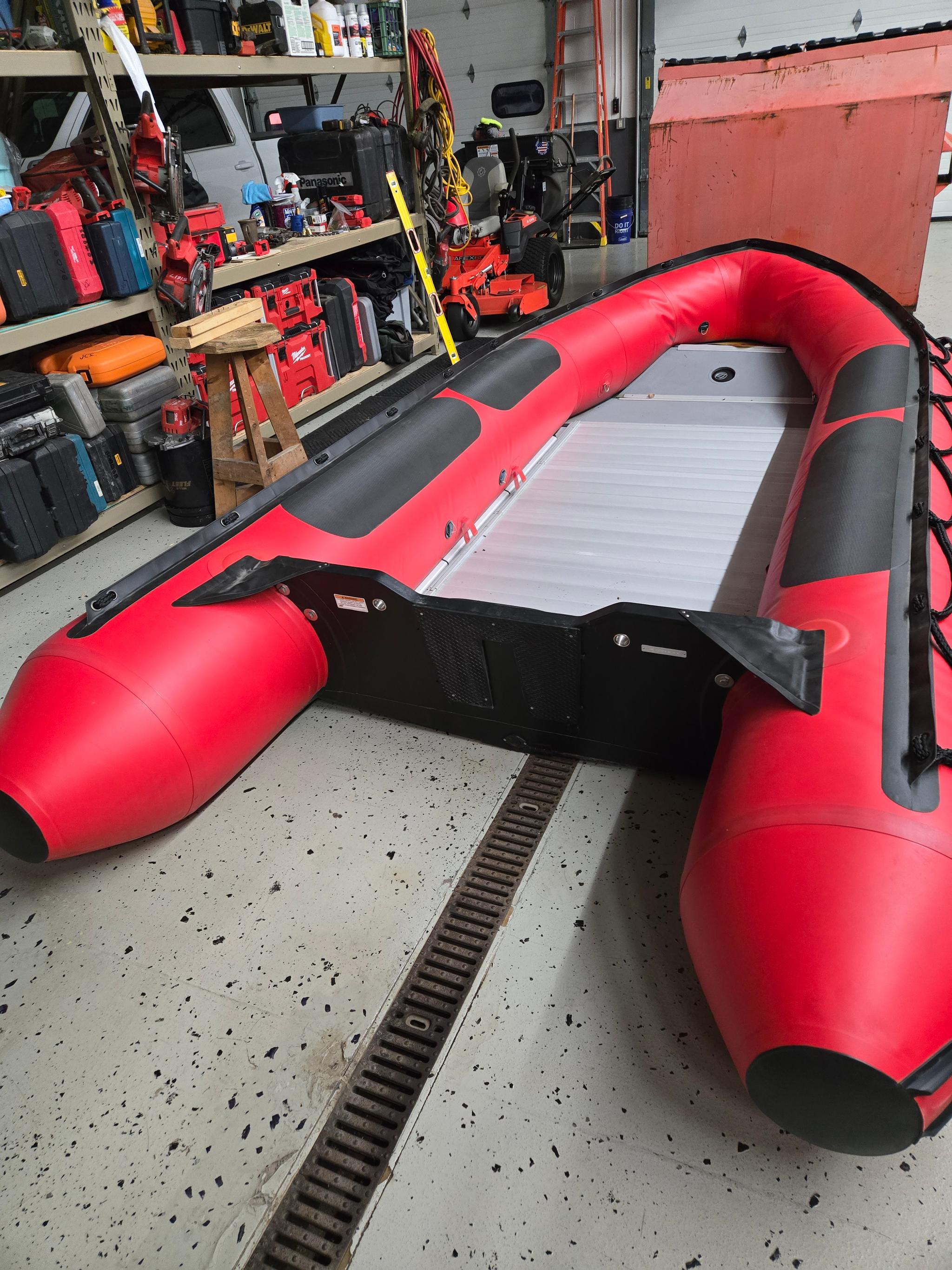 2016 Mercury Heavy Duty Inflatable Rescue Boat - image 2