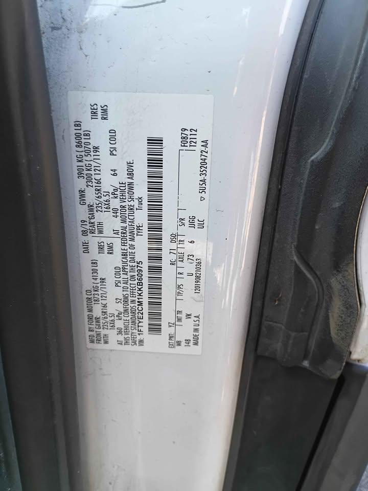 2019 Ford Transit 150 Van Type II - image 12