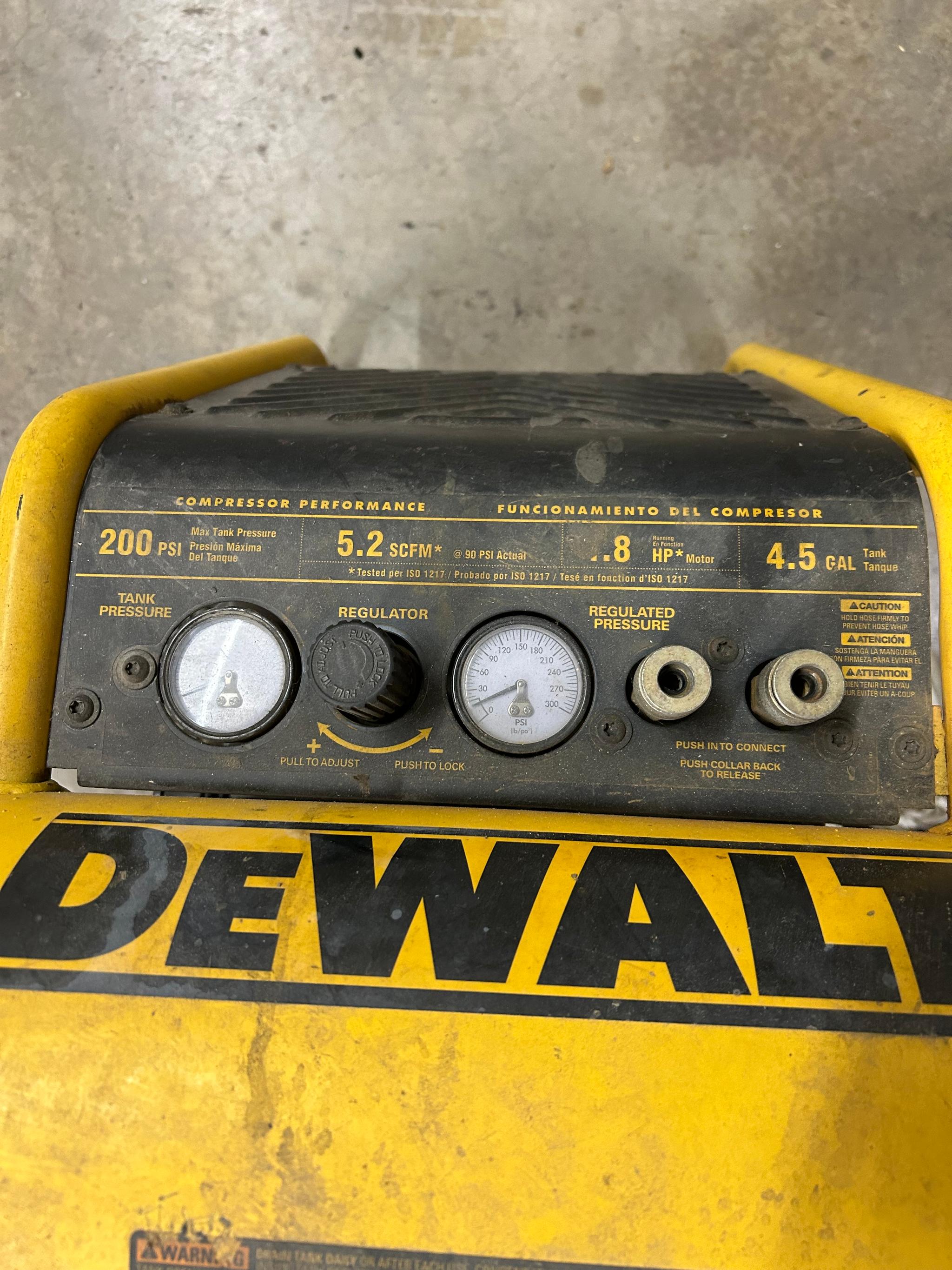 DeWalt Air Compressor - image 2