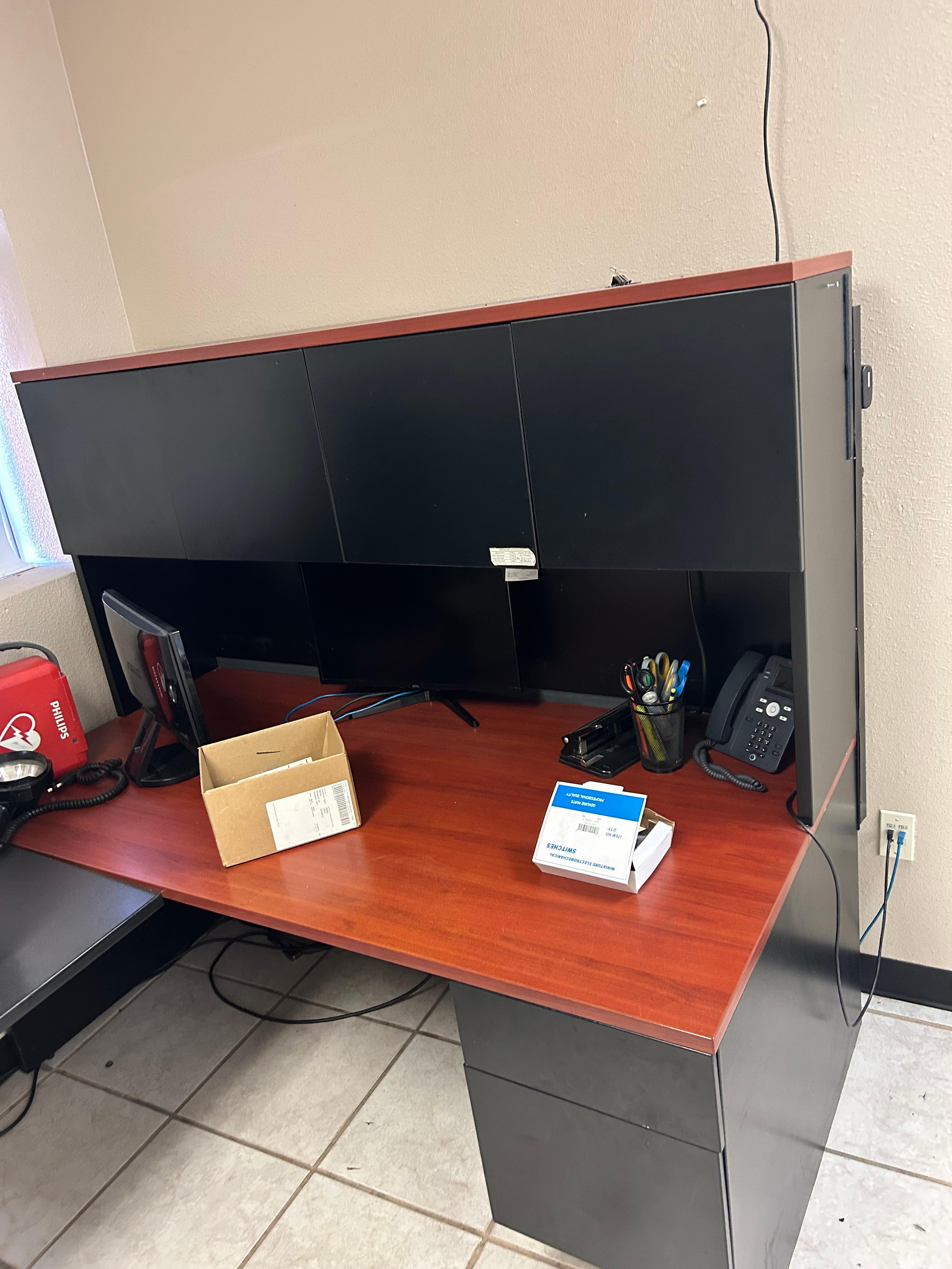 Desk with Monitors - image 1