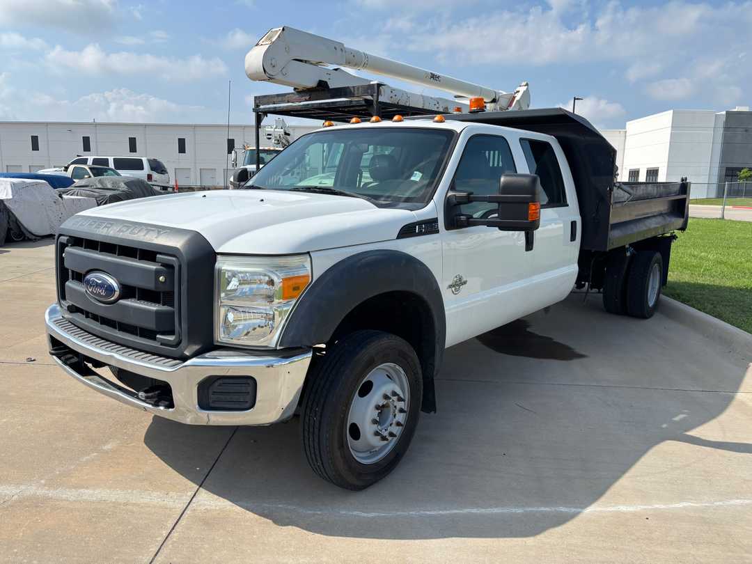 2015 Ford Crew Cab F550 Dump Body