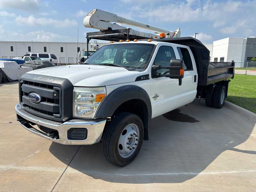 2015 Ford Crew Cab F550 Dump Body