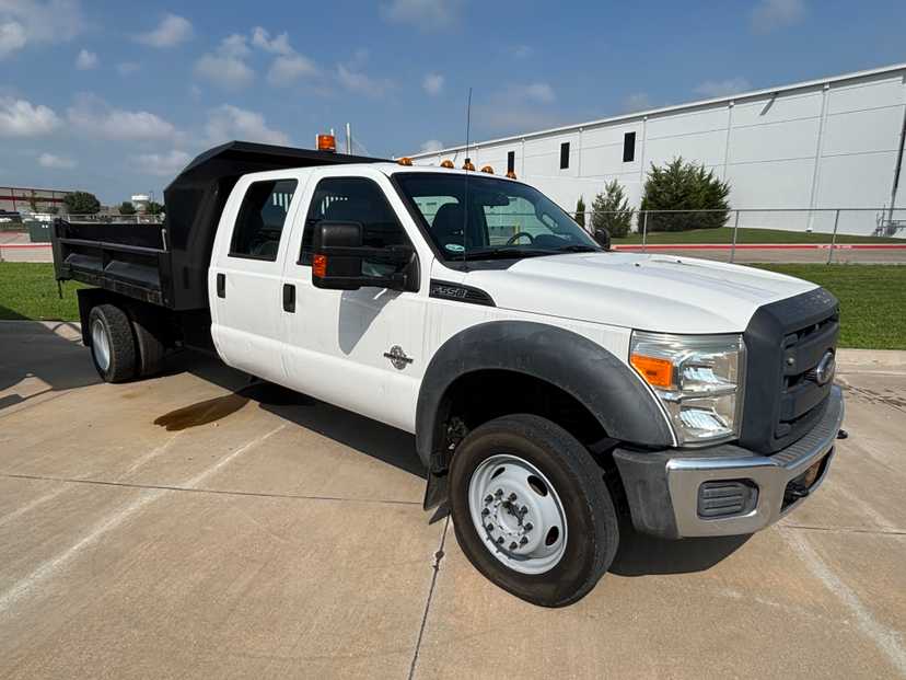 2015 Ford Crew Cab F550 Dump Body — photo 5