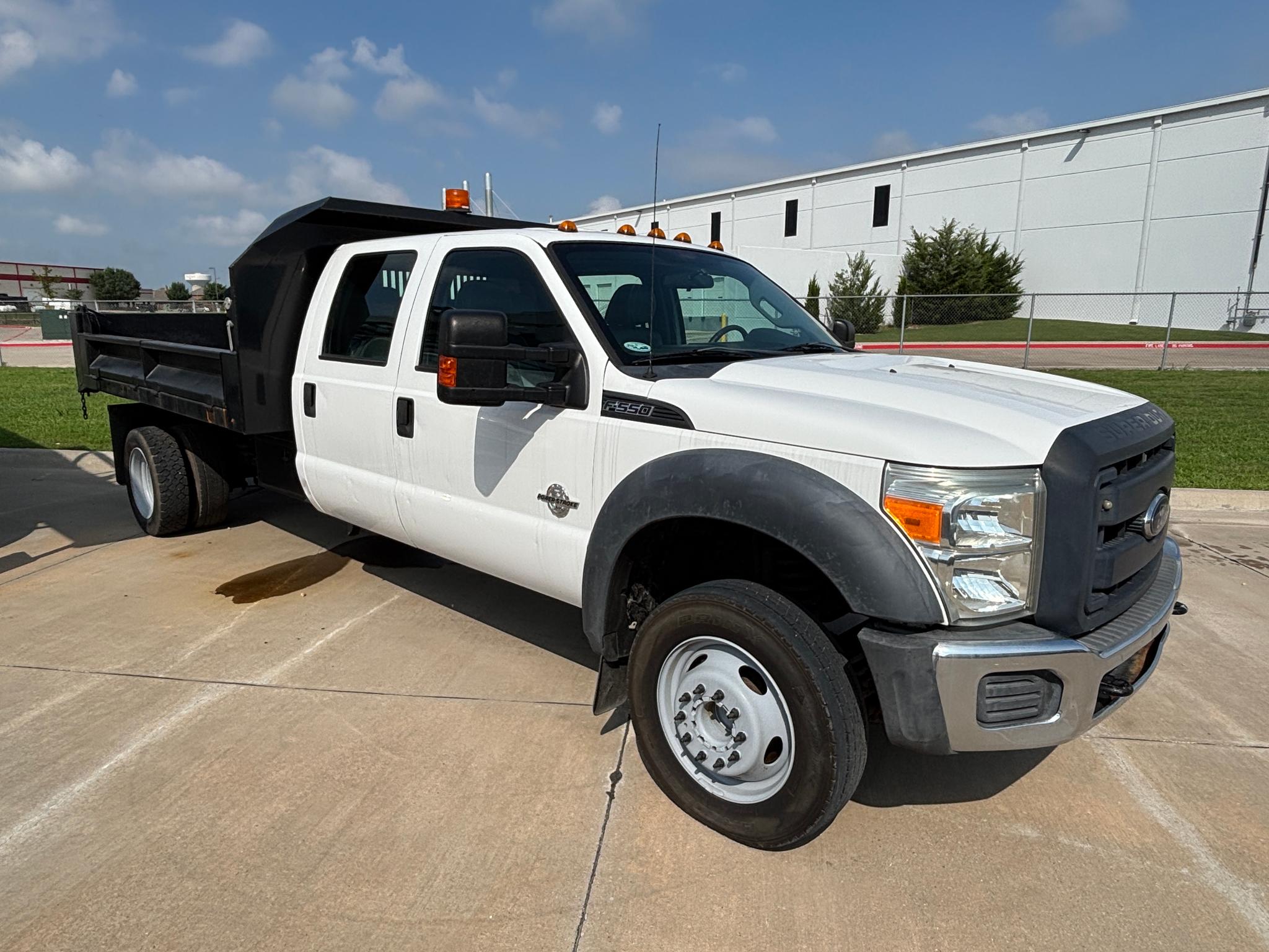 2015 Ford Crew Cab F550 Dump Body - image 5