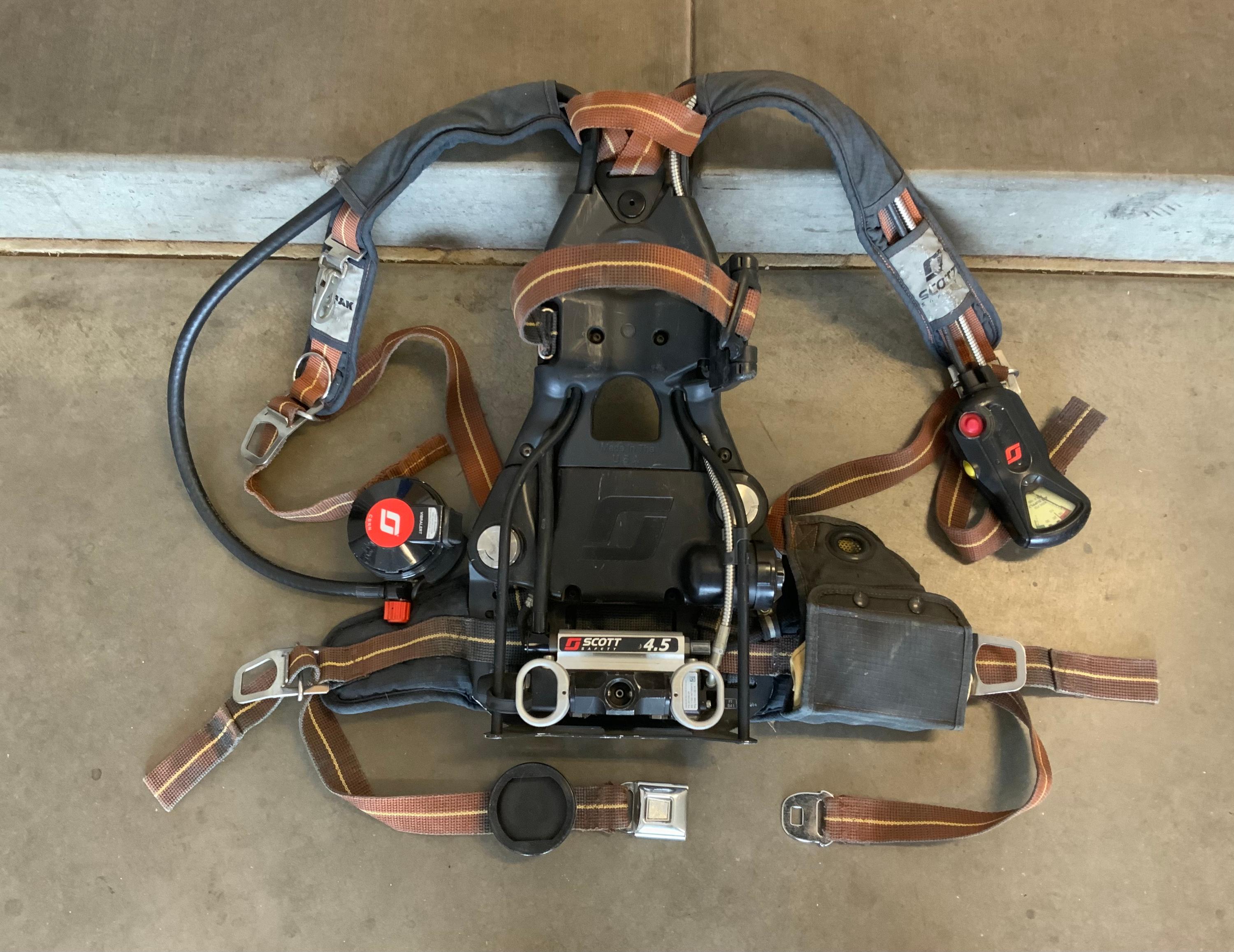 Used Scott 4.5 X3 Snap Change SCBA - image 1