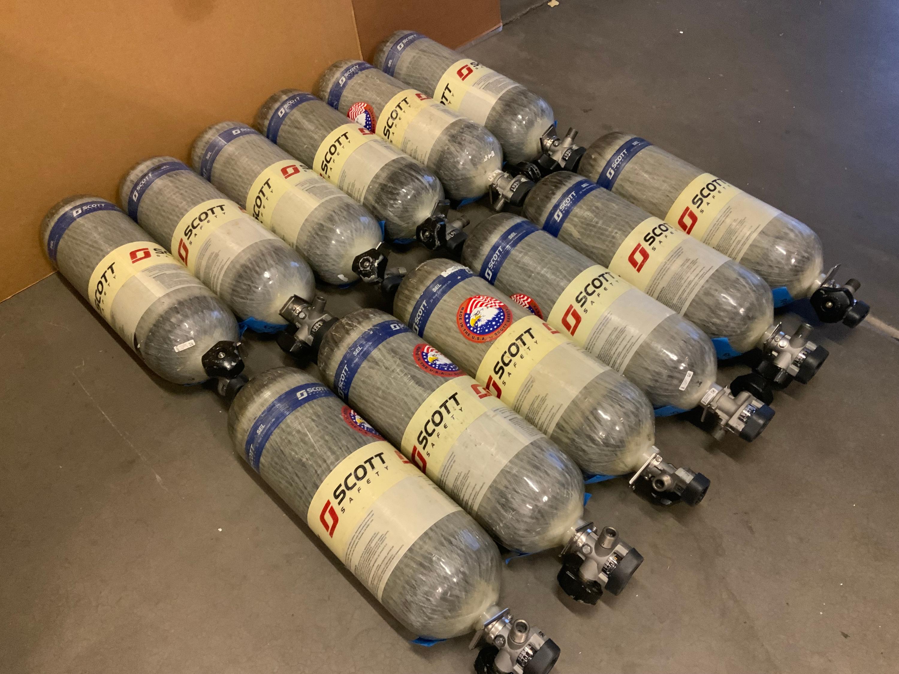 Scott Safety 4500psi 45min SEL Cylinders Mfr 2016 - image 4