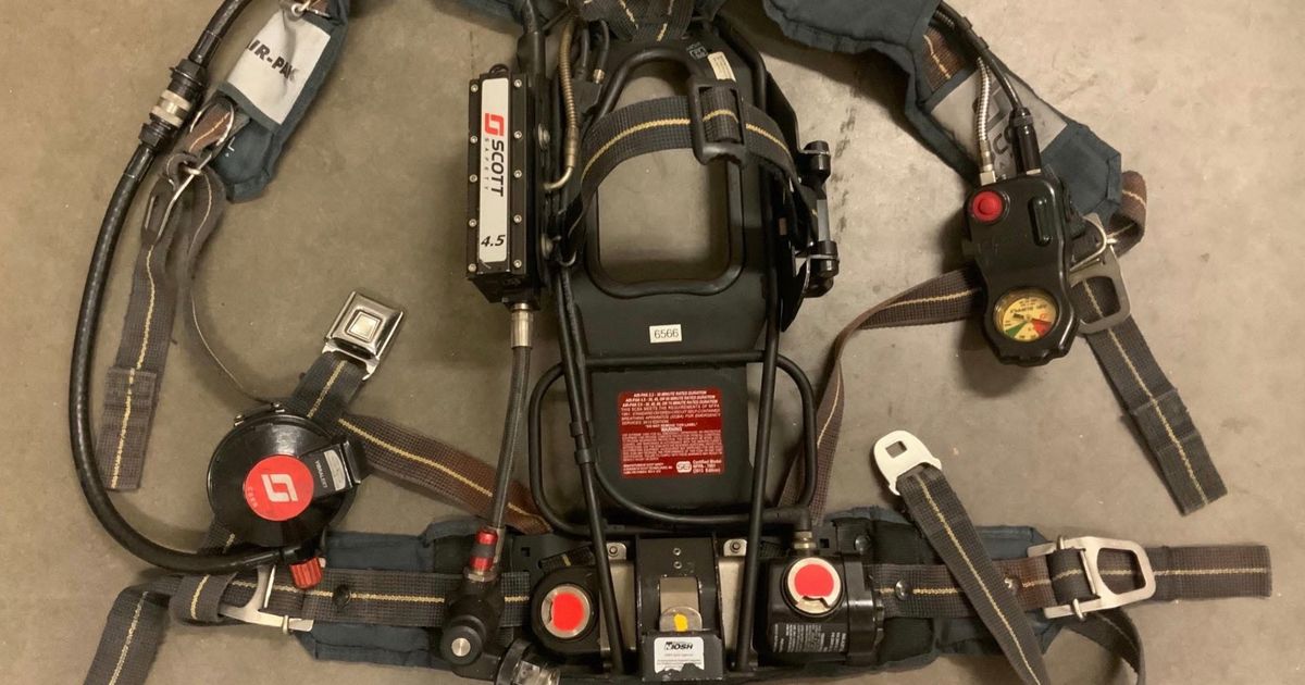 Scott 4.5 AP75 SCBA - Emergency Vehicle for Sale | Garage