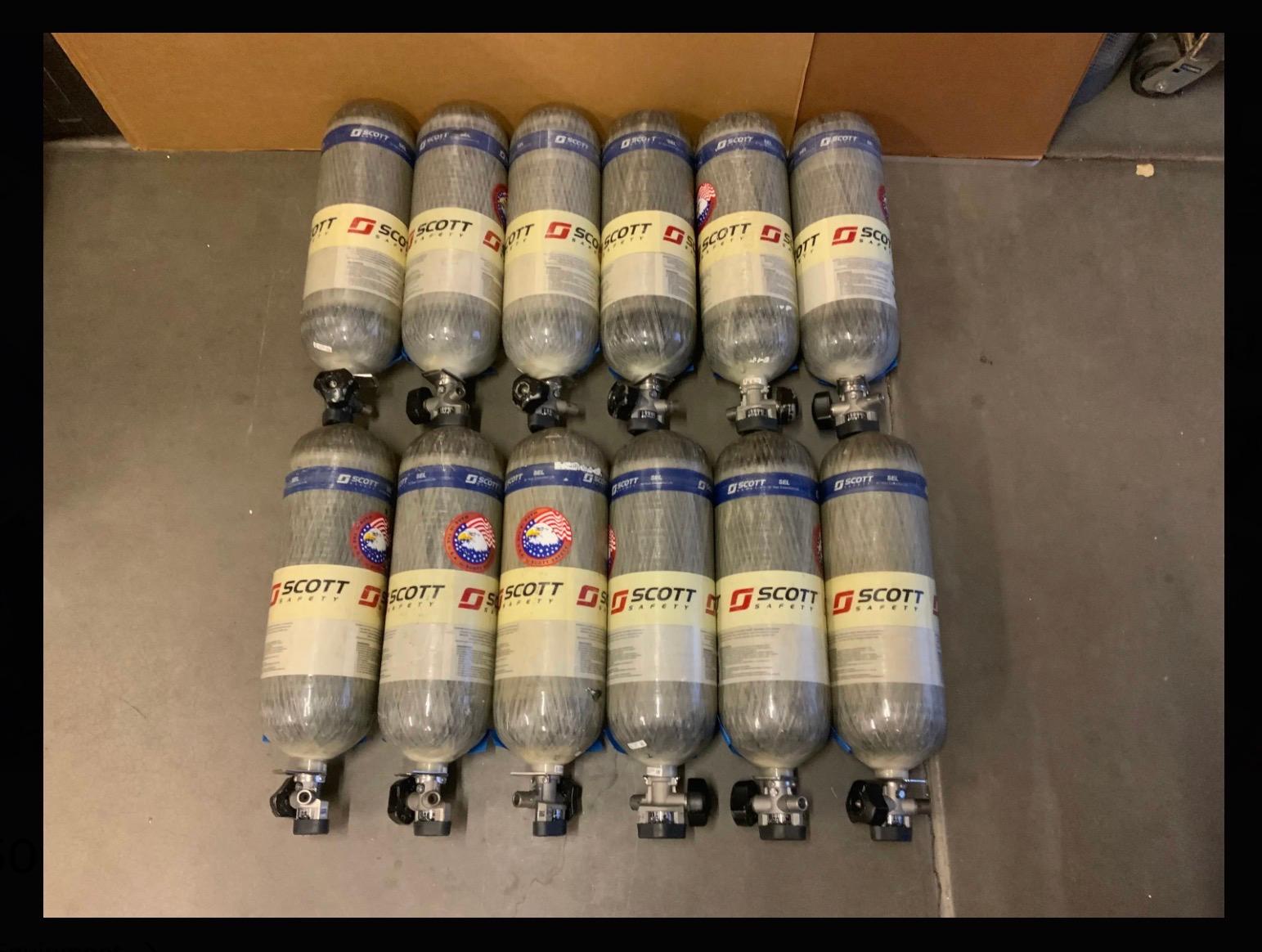 Scott Safety 4500psi 45min SEL Cylinders Mfr 2016 - image 1