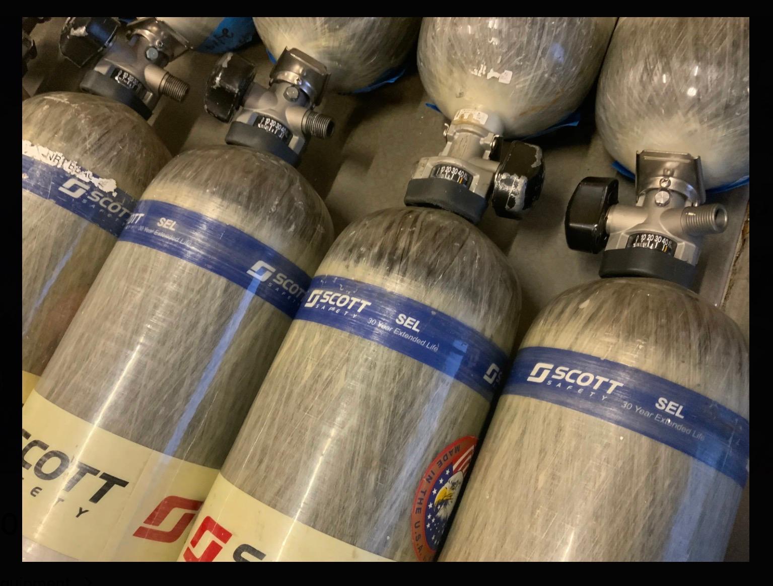 Scott Safety 4500psi 45min SEL Cylinders Mfr 2016 - image 3
