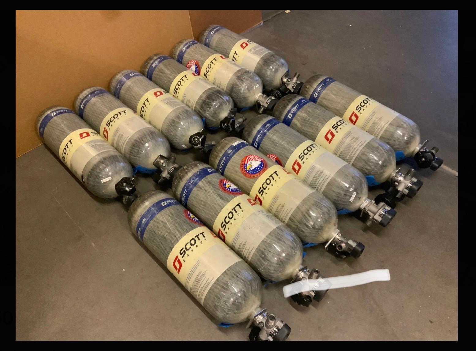 Scott Safety 4500psi 45min SEL Cylinders Mfr 2016 - image 2