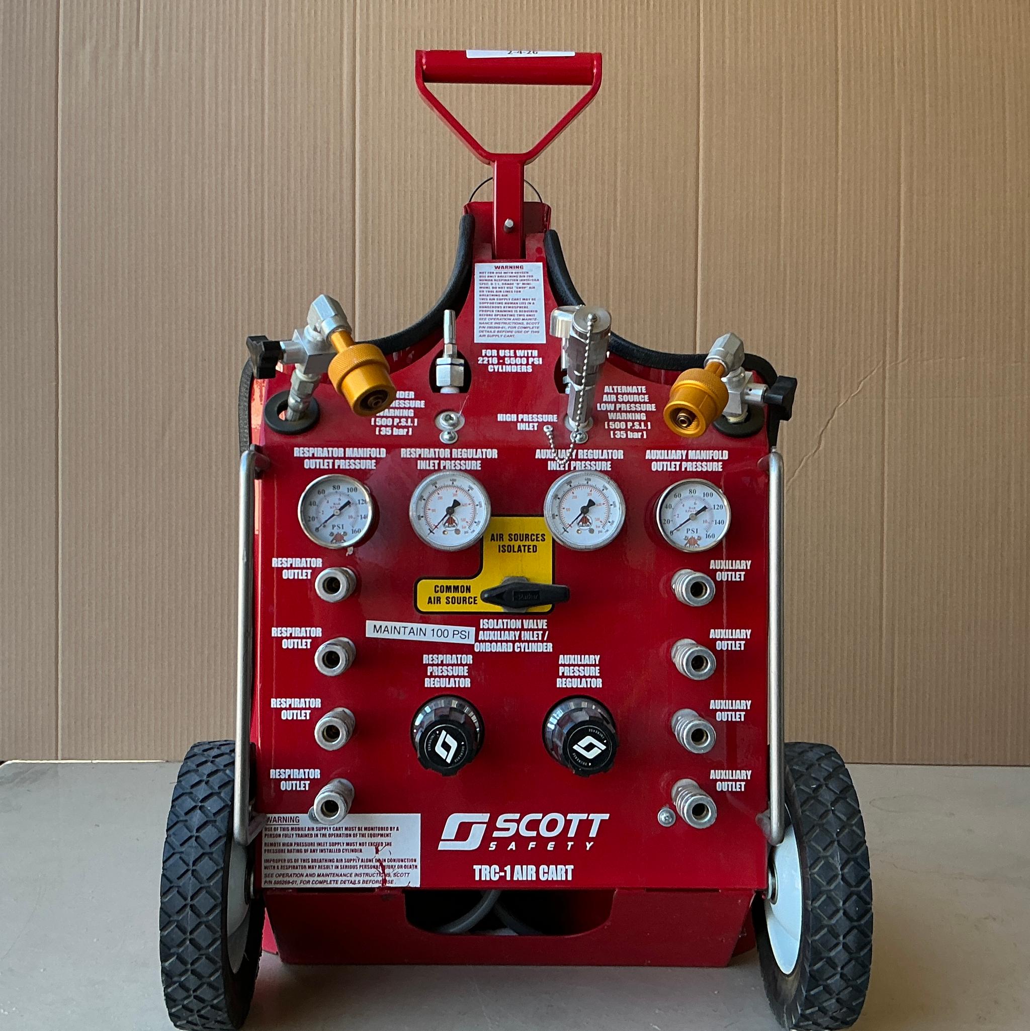Scott Safety TRC-1 Mobile Air Cart Model No. 200070-05 - image 1