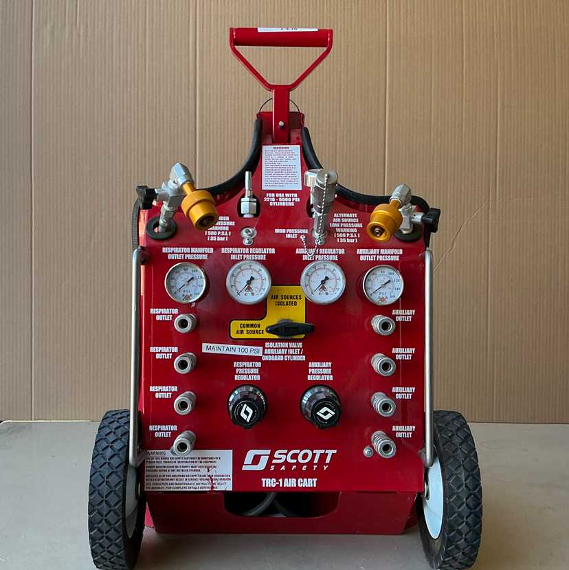 Scott Safety TRC-1 Mobile Air Cart Model No. 200070-05