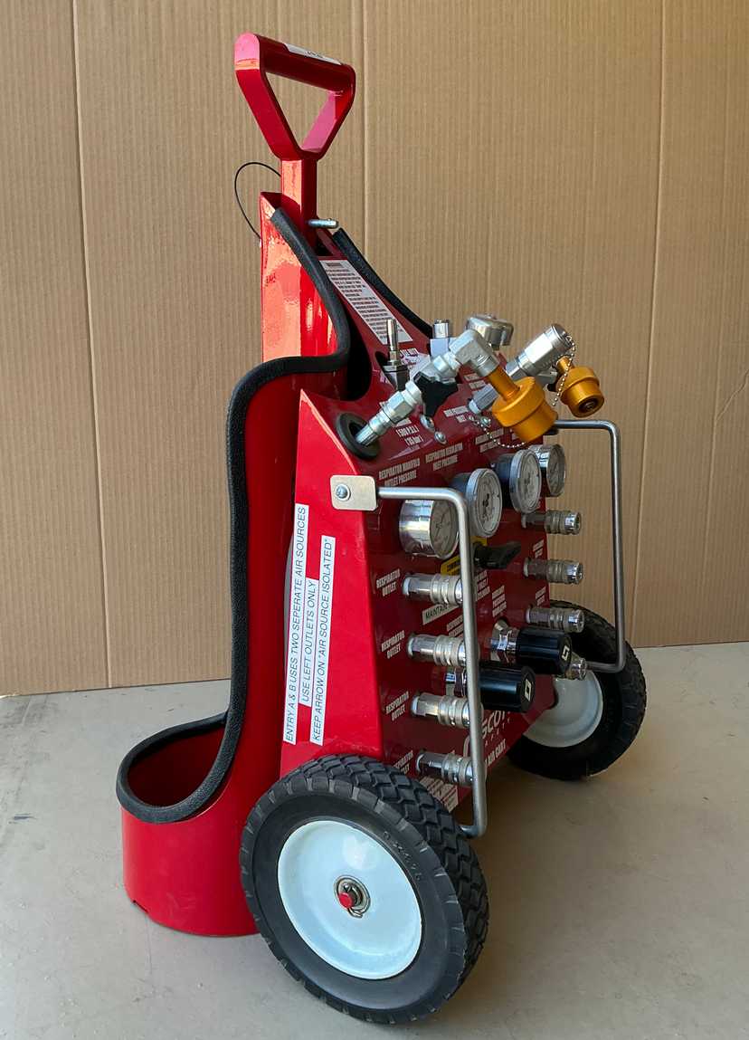 Scott Safety TRC-1 Mobile Air Cart Model No. 200070-05 — photo 5