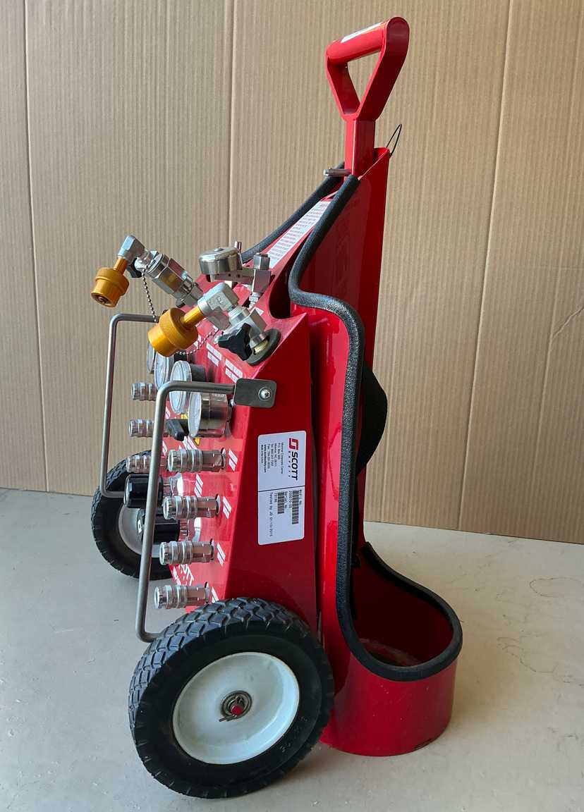 Scott Safety TRC-1 Mobile Air Cart Model No. 200070-05 — photo 6