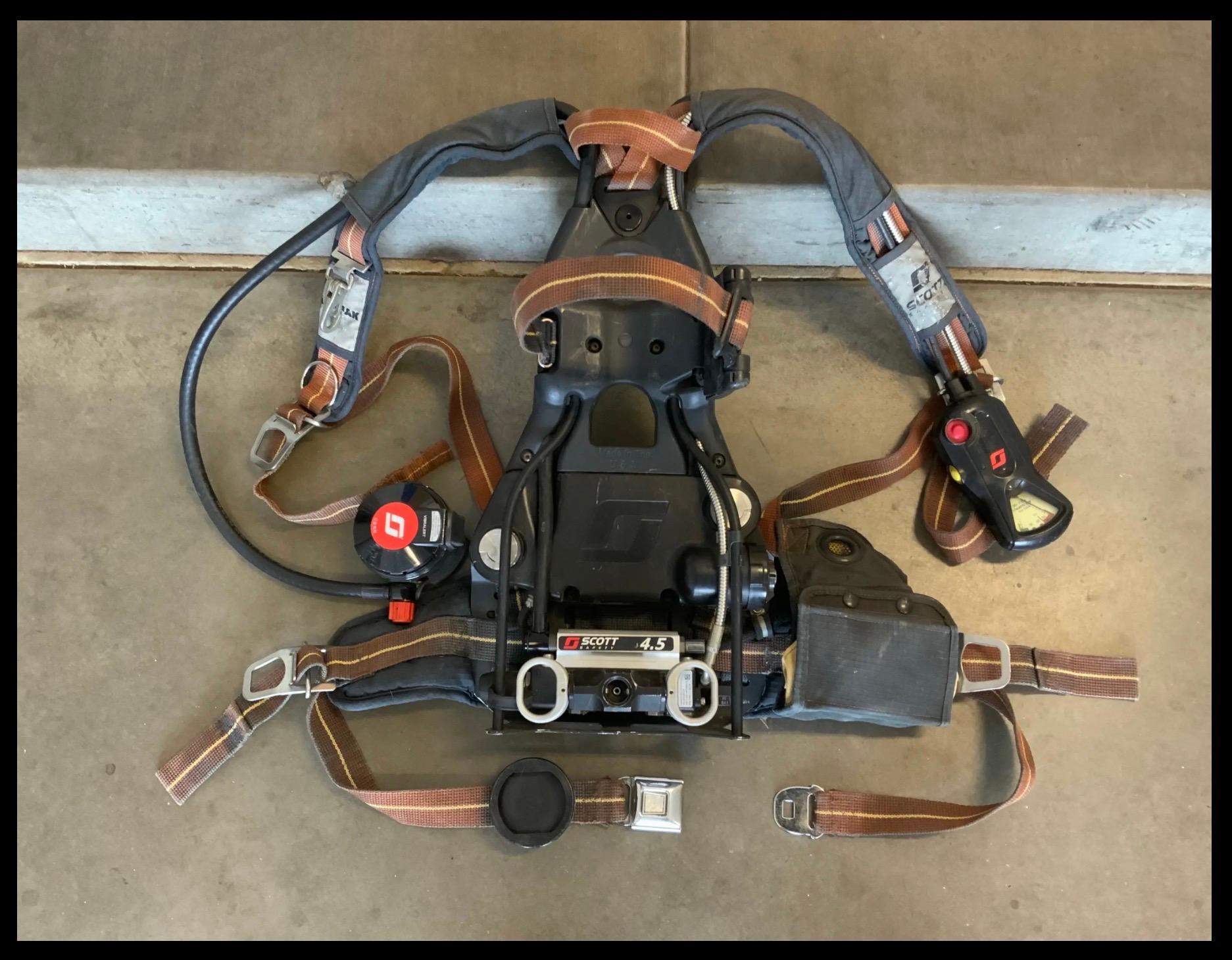 Scott 4.5 X3 Snap Change 4500 PSI CBRN SCBA - image 1