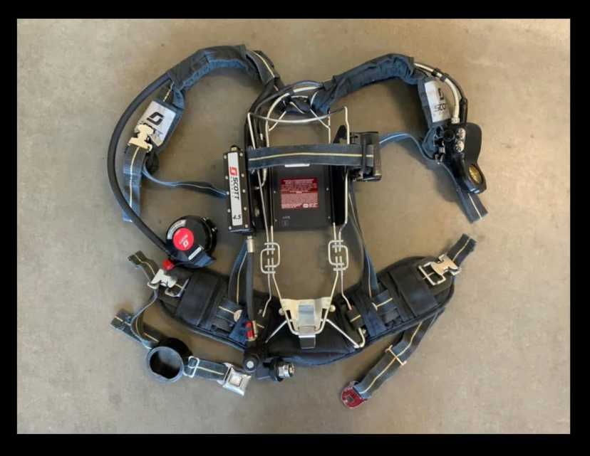 Scott 4.5 Wire Frame Air Pak SCBA