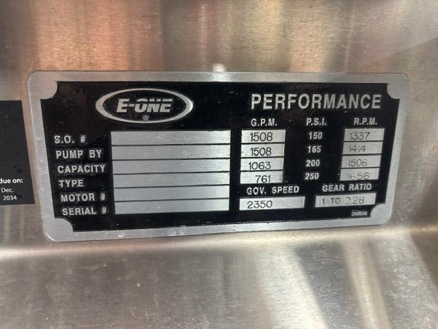2002 E-One Freightliner Pumper - image 12