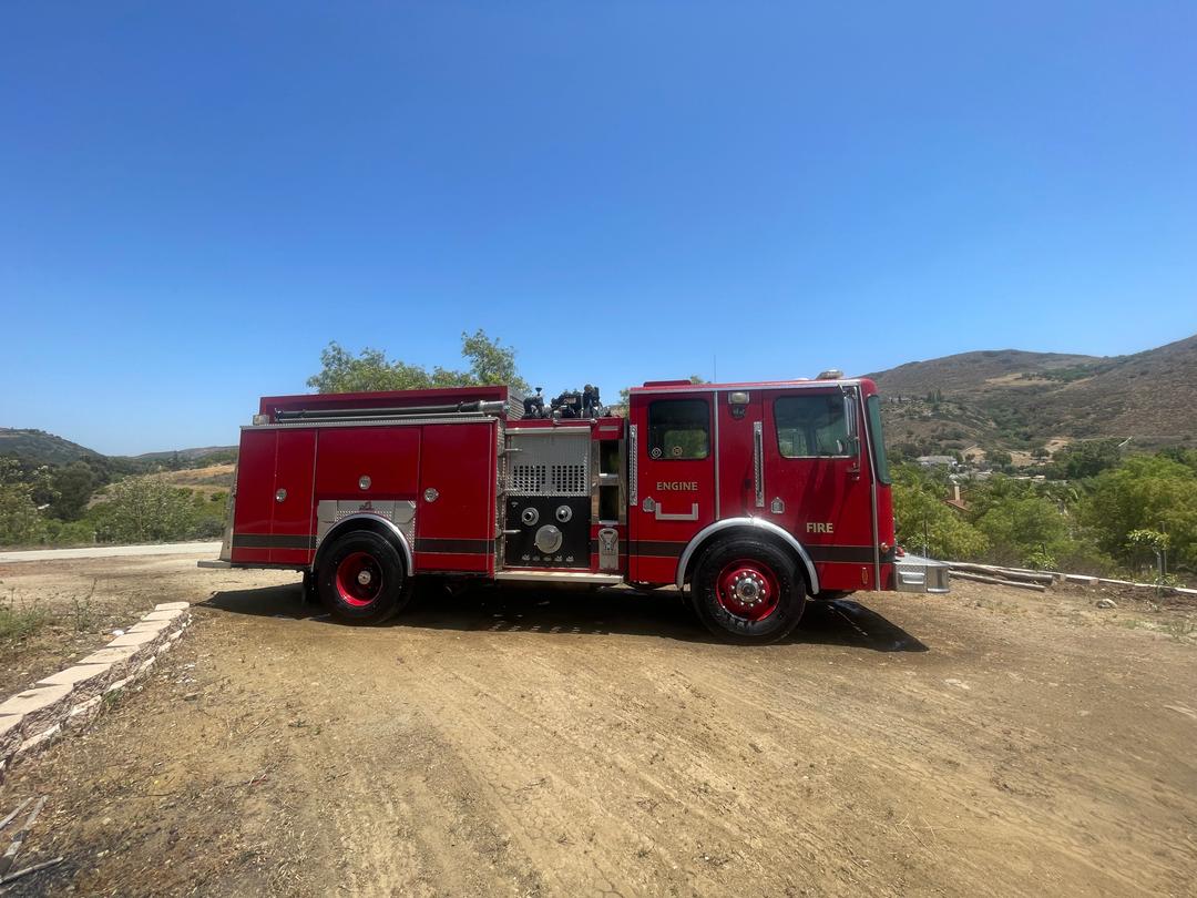 HME Pump & Roll Fire Engine