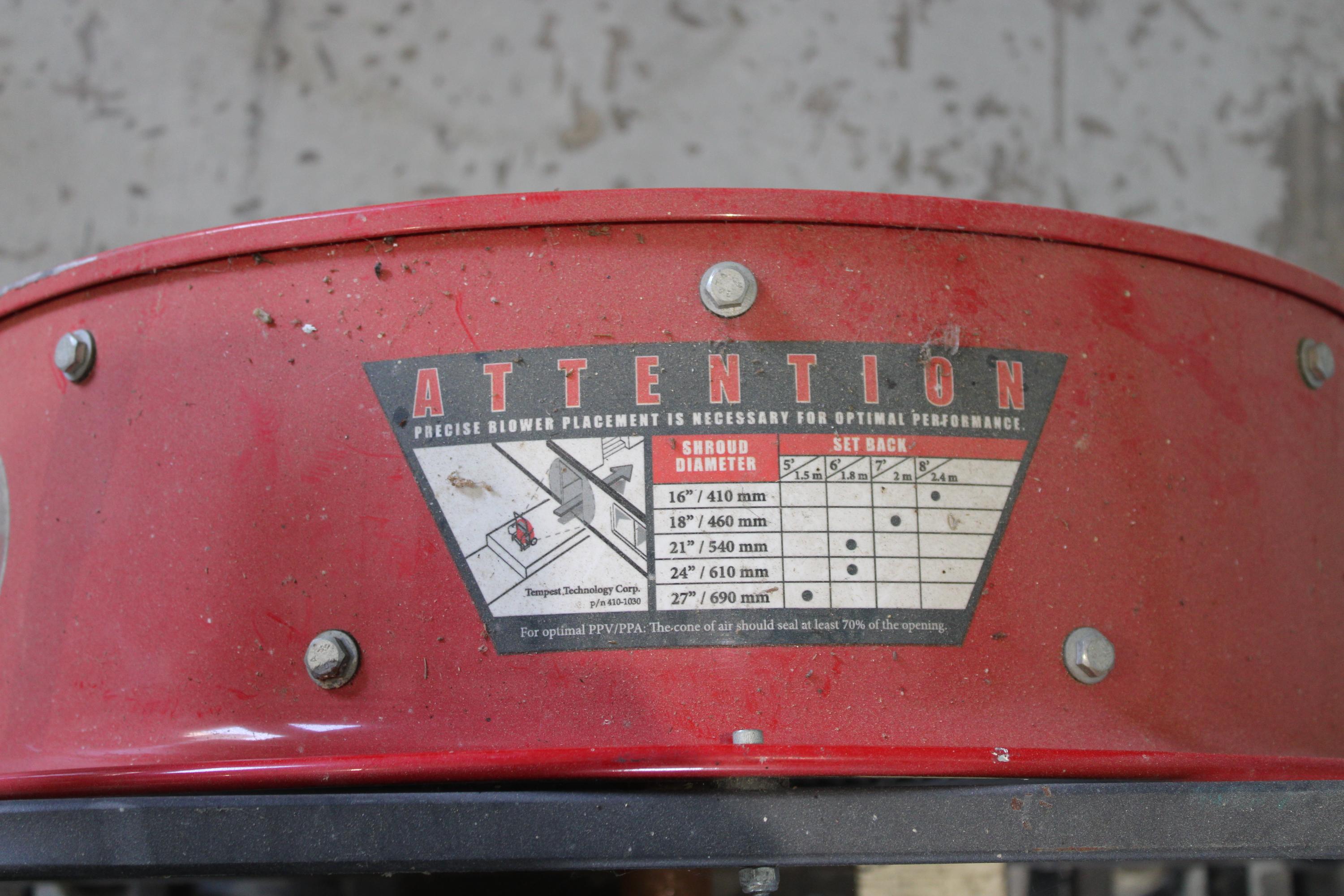 Briggs and Stratton 18″ Fan Positive Pressure Ventilator - image 3