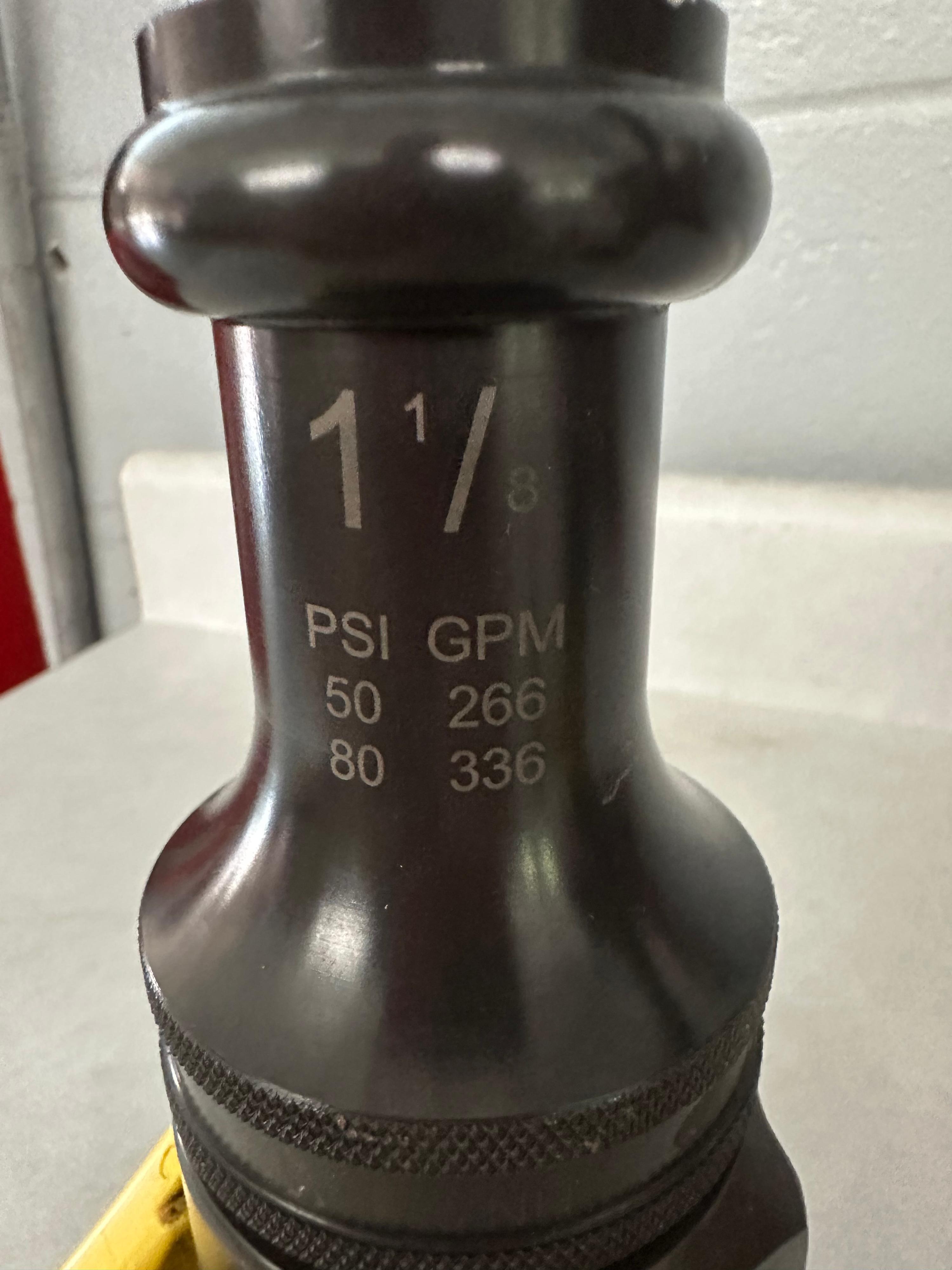 Akron 2 1/2" Direct Base Smooth Bore (1 1/8") Controlling Nozzle - image 5