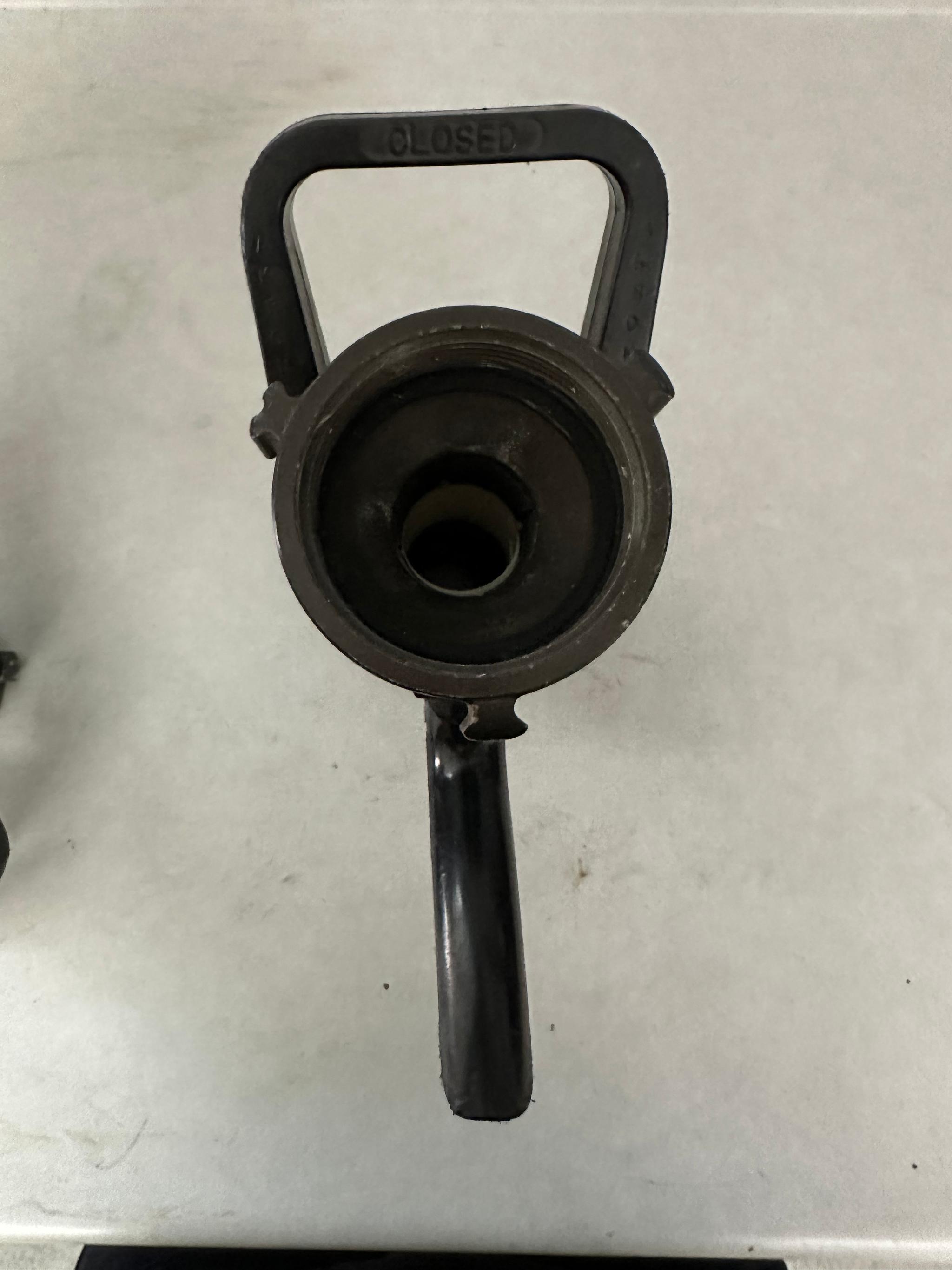 Akron 2 1/2" Direct Base Smooth Bore (1 1/8") Controlling Nozzle - image 3