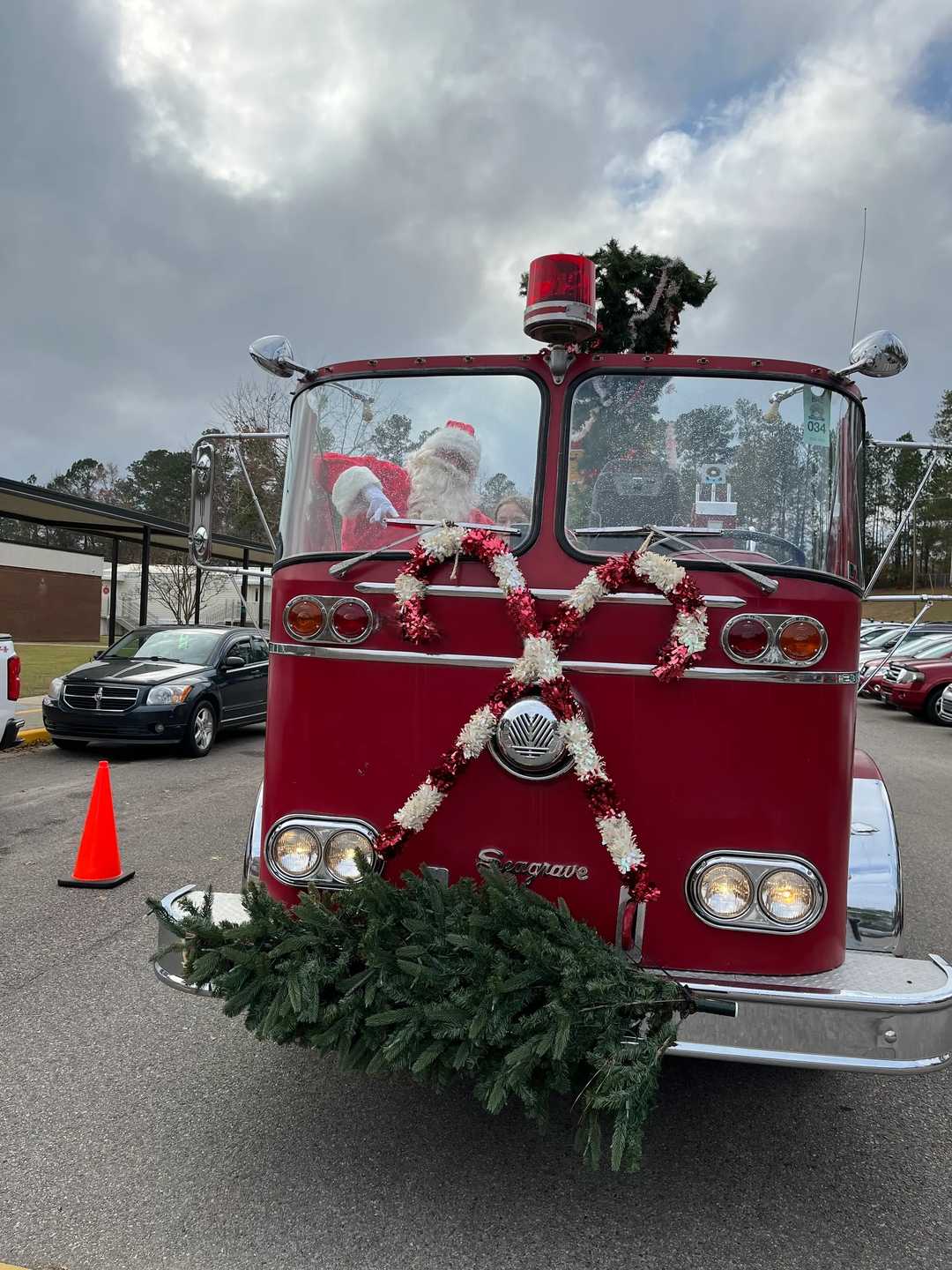 1963 Seagrave Open cab quint