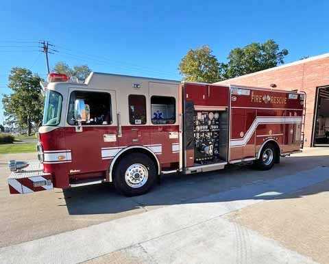 2009 Crimson Spartan Rescue Pumper