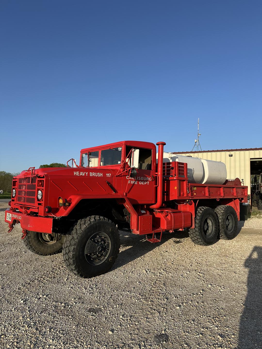 1990 BMY Military Brush Truck
