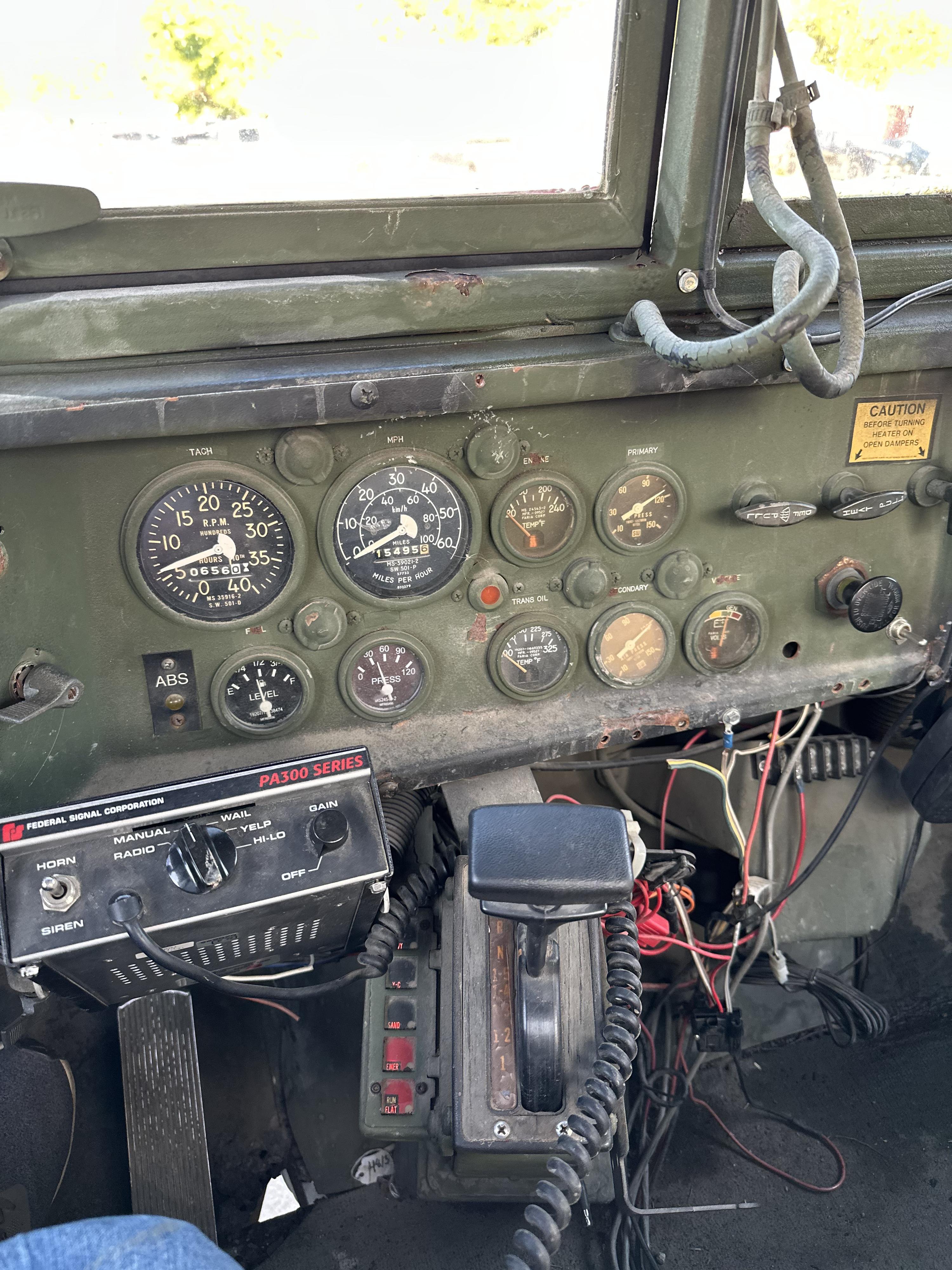 1990 BMY Military Brush Truck - image 6