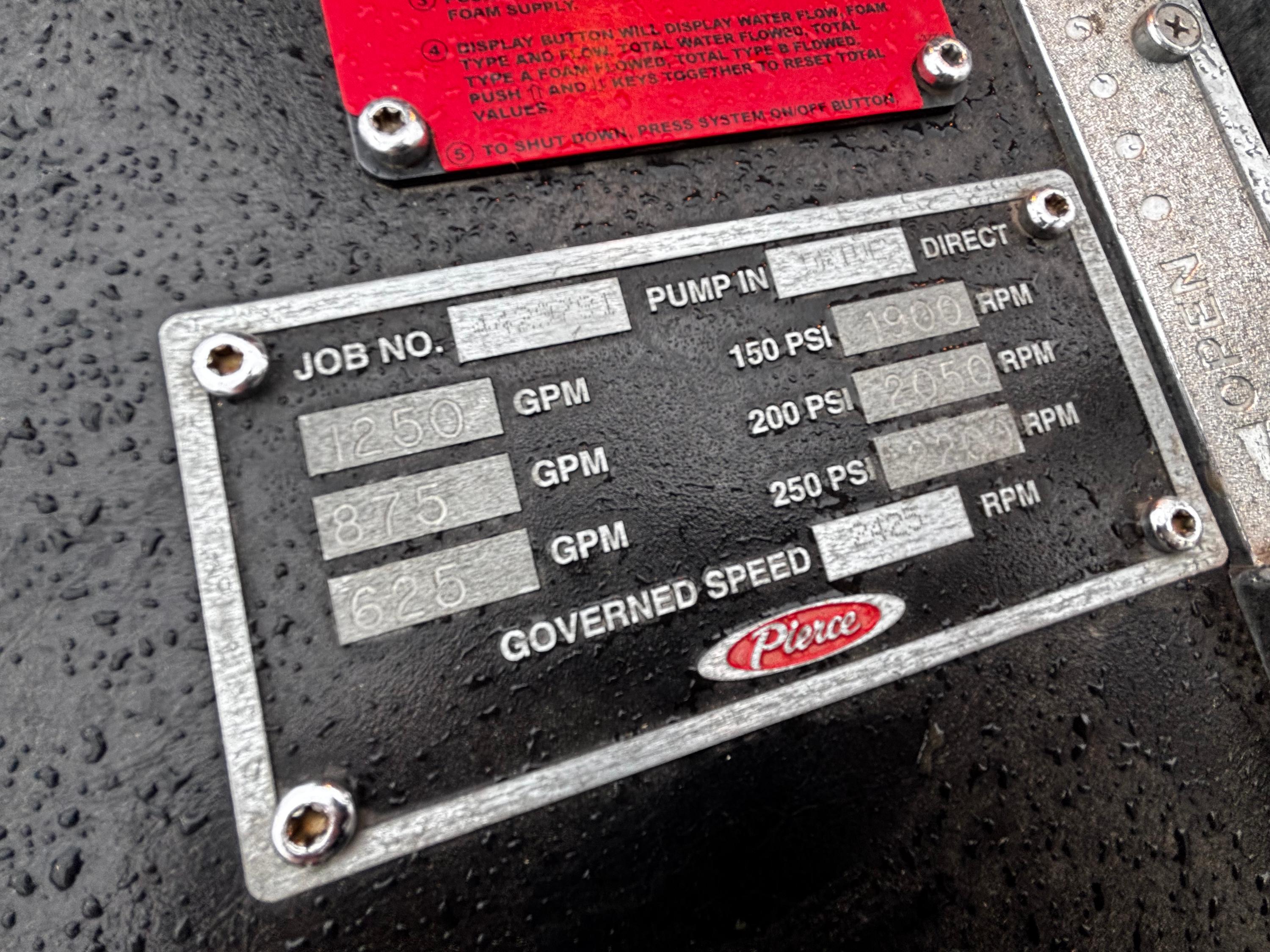 2004 Pierce Contender 1250/1000/Foam/CAFS - image 9