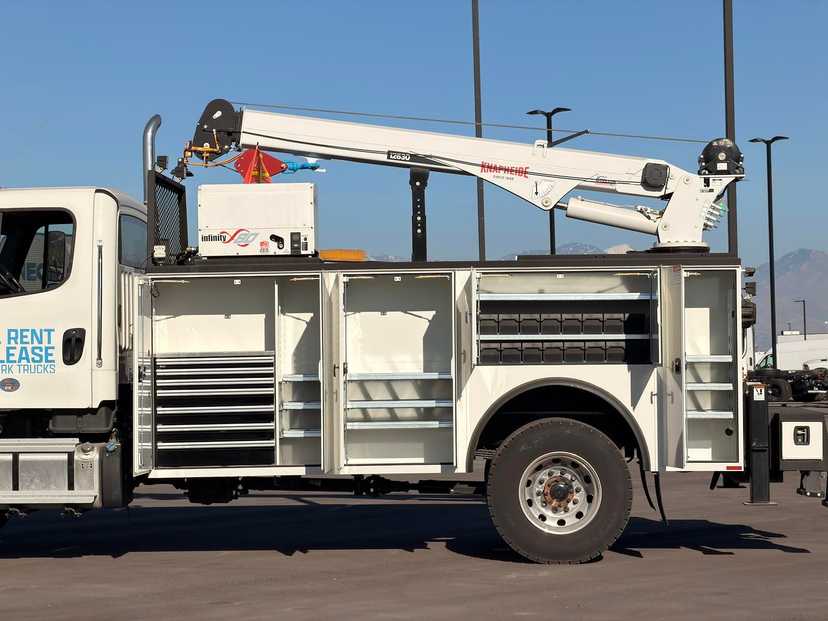 2025 4x4 Freightliner M2 106 Conventional Cab Knapheide Crane Body — photo 3