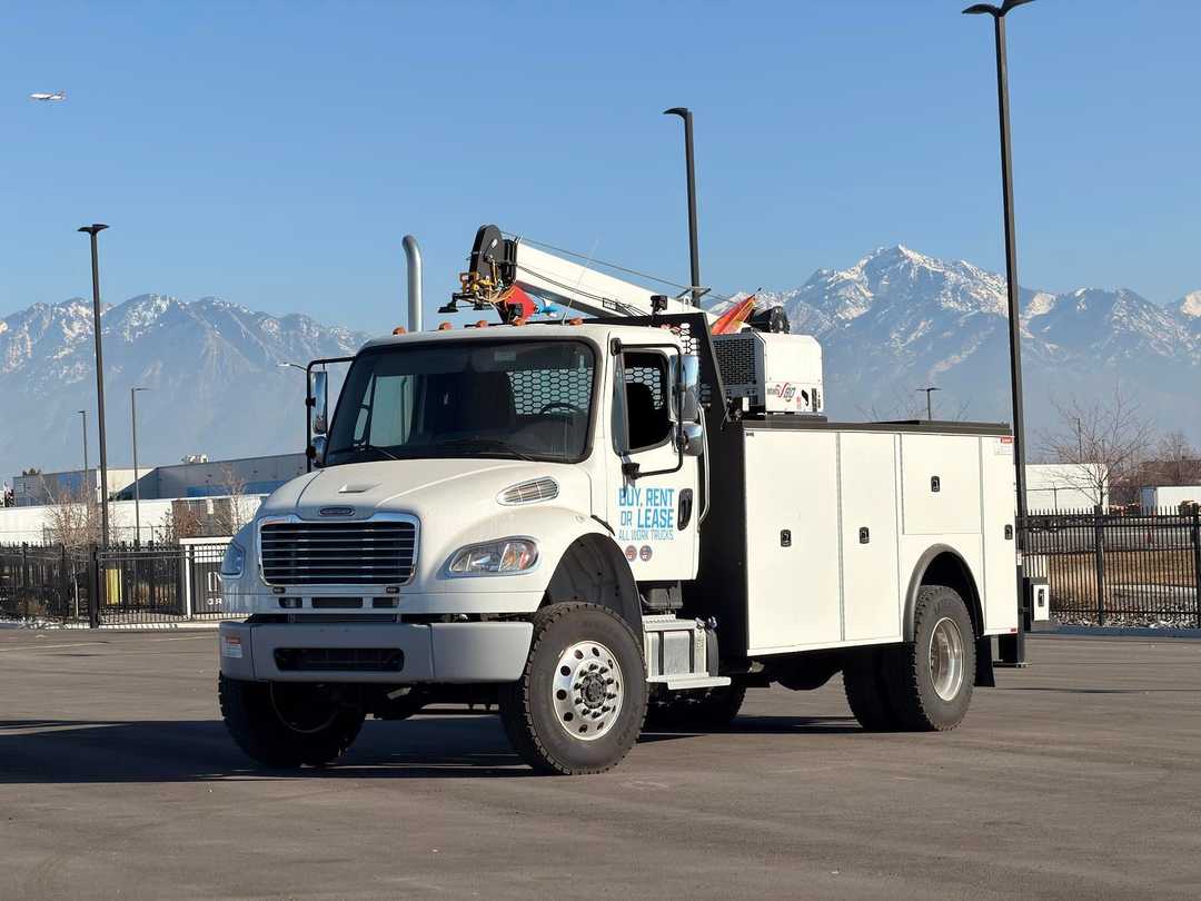 2025 4x4 Freightliner M2 106 Conventional Cab Knapheide Crane Body