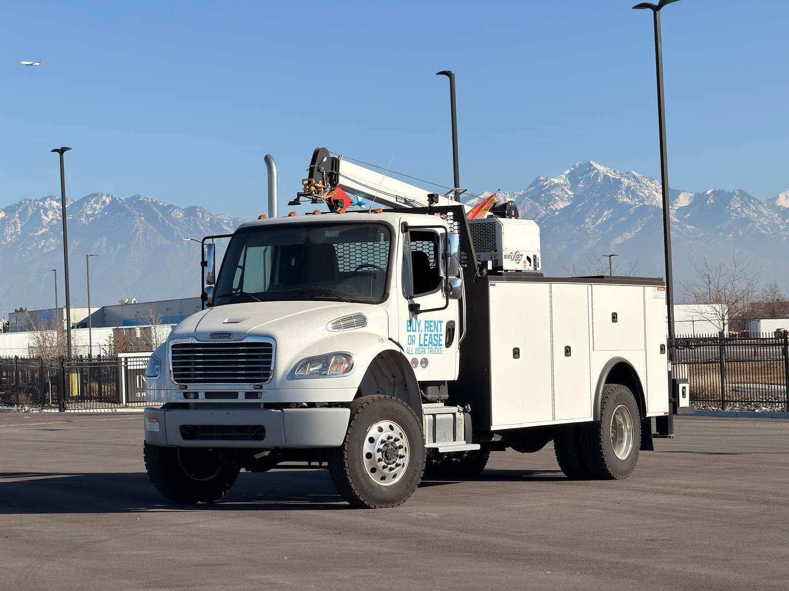 2025 4x4 Freightliner M2 106 Conventional Cab Knapheide Crane Body - image 1