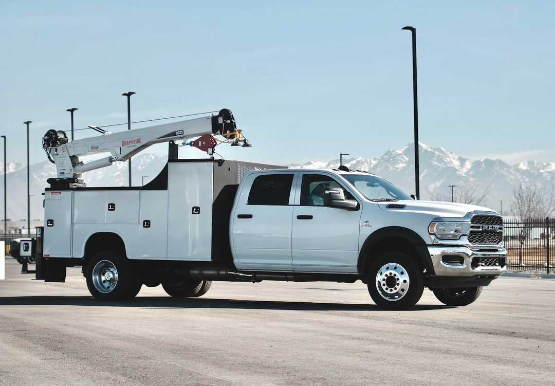 2024 Ram 5500 Crew Cab DRW 4x4 Knapheide Crane Body Stellar Crane