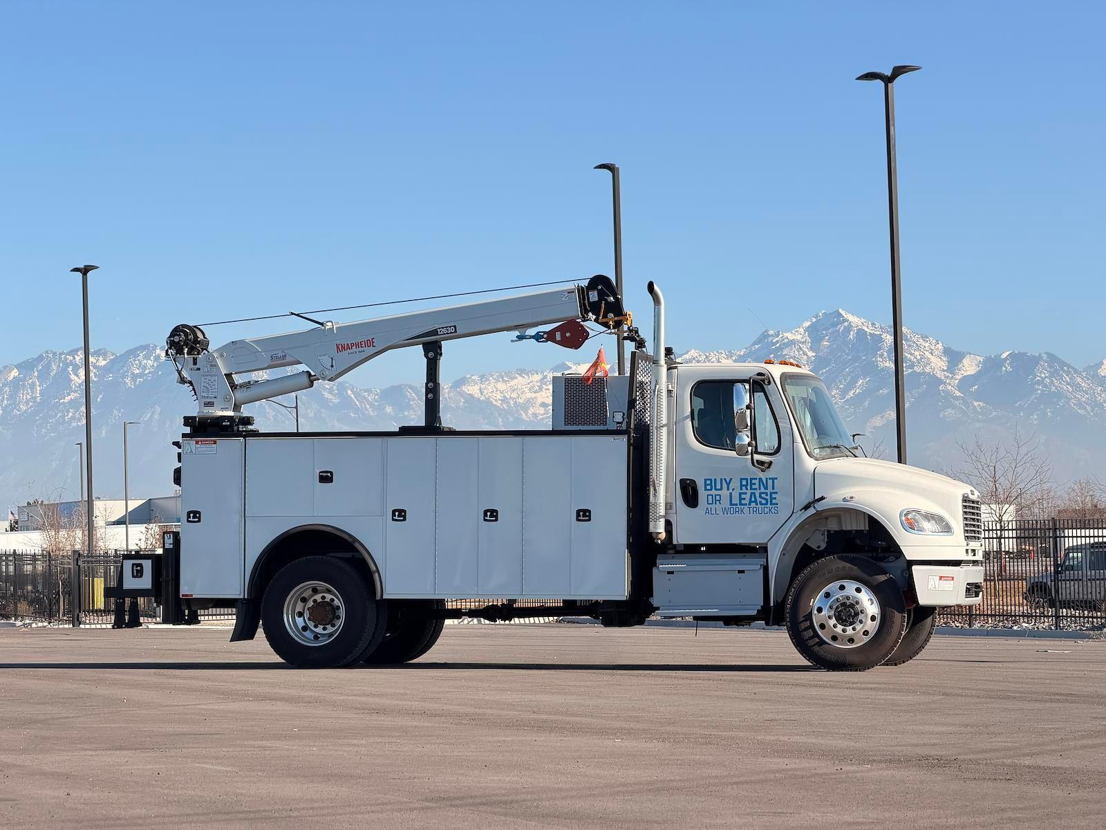 2025 4x4 Freightliner M2 106 Conventional Cab Knapheide Crane Body - image 5