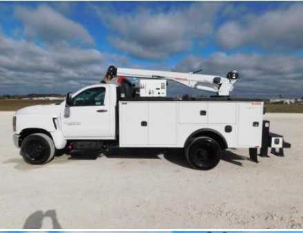 2024 Chevrolet Silverado 5500 4x2 Aluminum Knapheide Mechanics Body