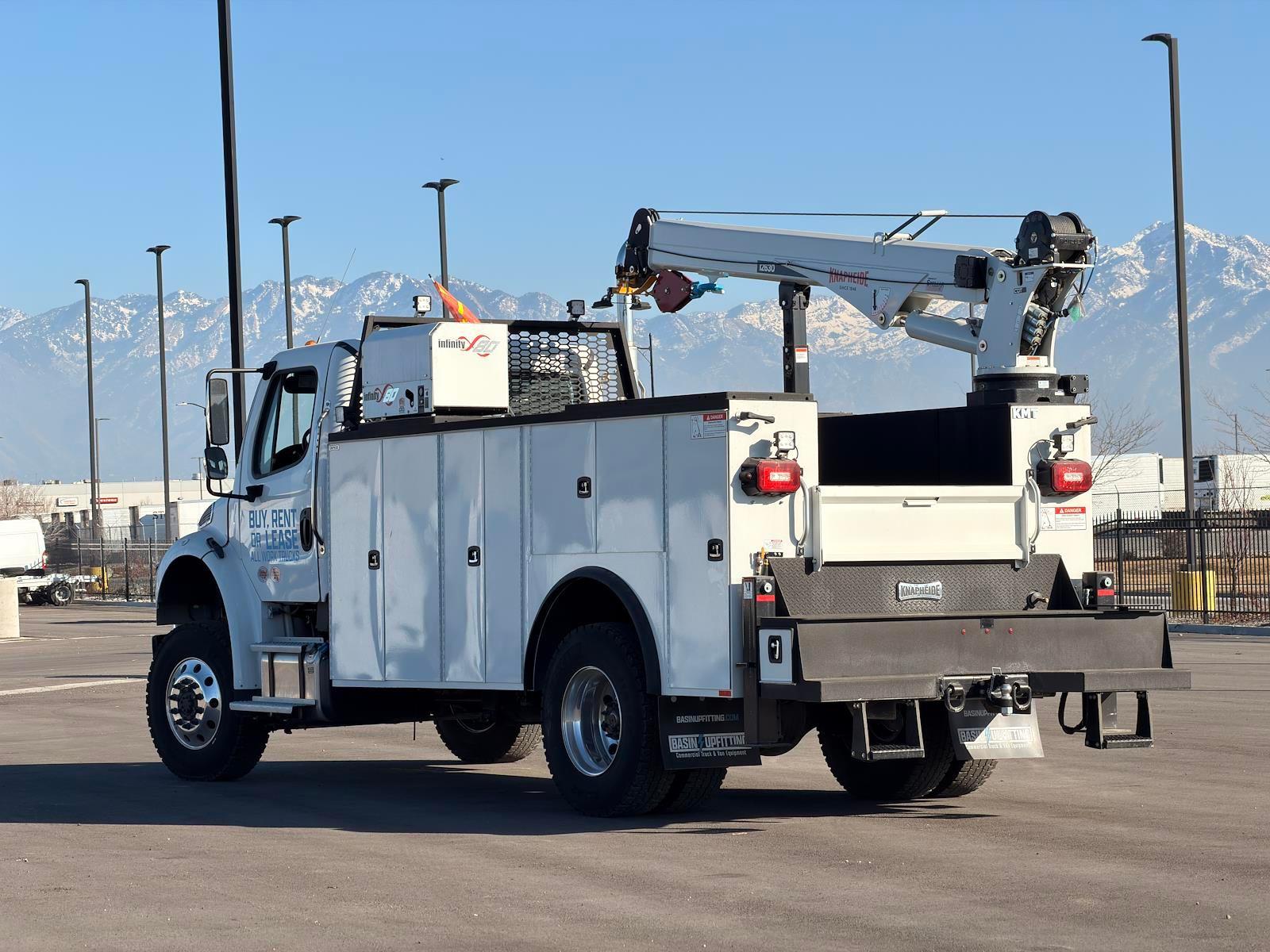 2025 4x4 Freightliner M2 106 Conventional Cab Knapheide Crane Body - image 4