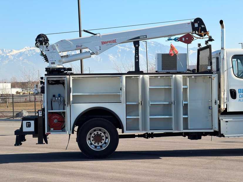 2025 4x4 Freightliner M2 106 Conventional Cab Knapheide Crane Body — photo 2