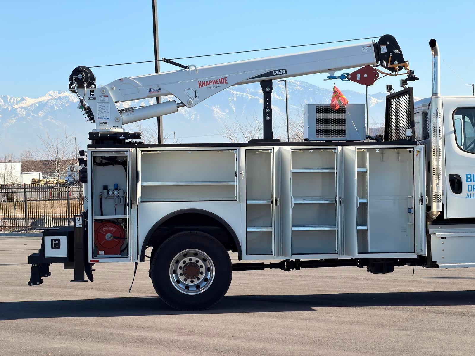 2025 4x4 Freightliner M2 106 Conventional Cab Knapheide Crane Body - image 2