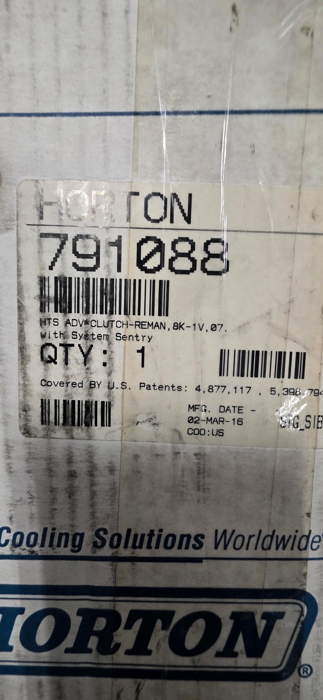 Horton Fan Clutch Cummins ISC