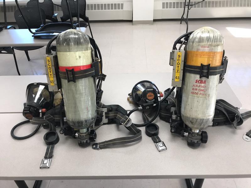 2x Used Scott 4.5 SCBA Units 