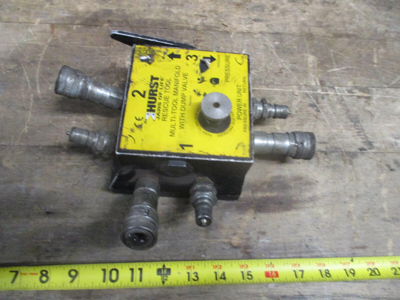Hurst Jaws of Life Hydraulic Hub Junction Hub Hydraulic Fire Rescue Tools - image 3