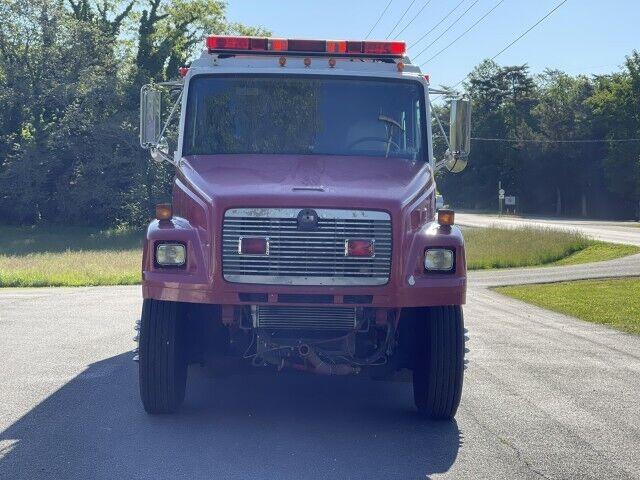 1997 Freightliner FL106 Crew Cab Fire Pumper Truck Detroit Diesel - image 2
