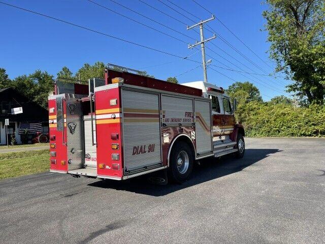 1997 Freightliner FL106 Crew Cab Fire Pumper Truck Detroit Diesel - image 5