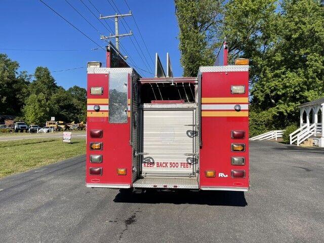 1997 Freightliner FL106 Crew Cab Fire Pumper Truck Detroit Diesel - image 6
