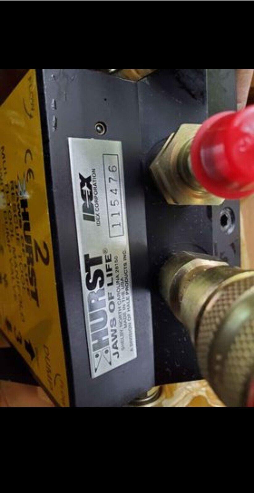 Hurst Jaws Of Life Rescue Systems Rescue Tool Manifold & Dump Valve. NOS - image 4