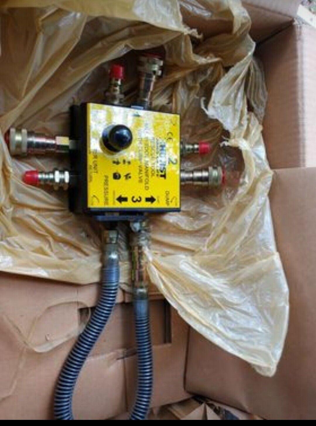 Hurst Jaws Of Life Rescue Systems Rescue Tool Manifold & Dump Valve. NOS - image 5