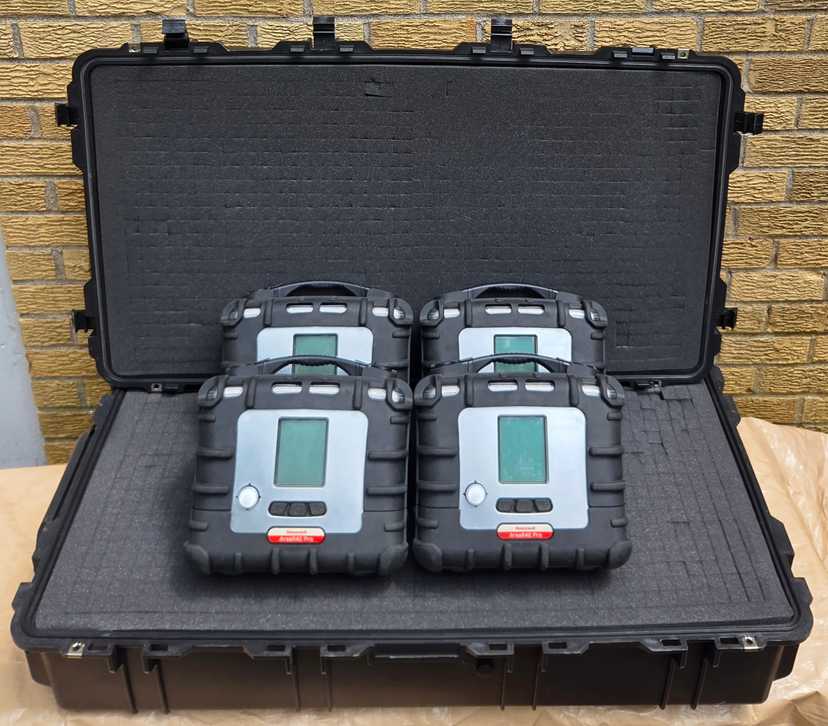 Certified 4-Unit Honeywell AreaRAE Pro CBRNE Fleet – Turnkey RDK with All Safe Certification