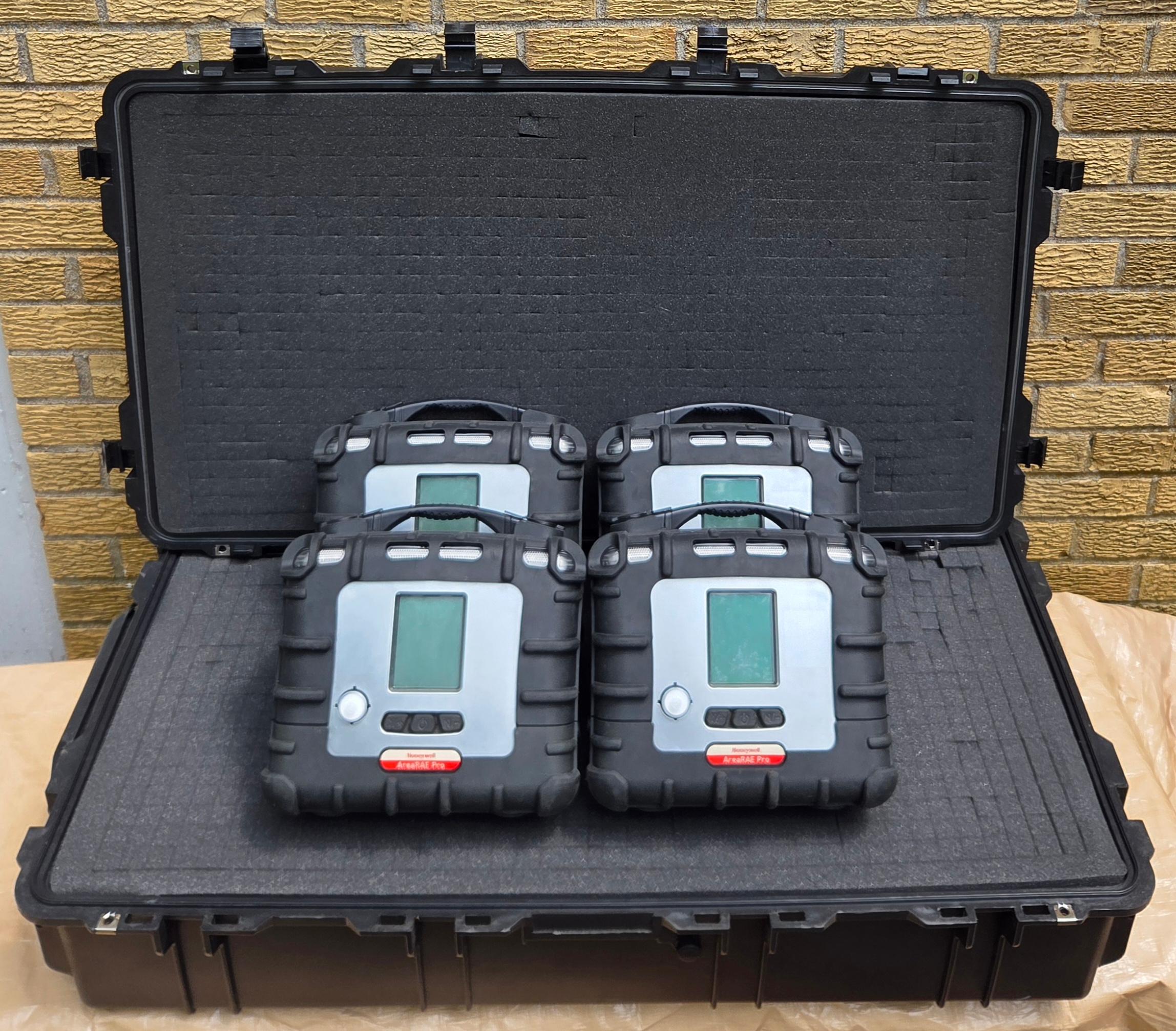 Certified 4-Unit Honeywell AreaRAE Pro CBRNE Fleet – Turnkey RDK with All Safe Certification - image 1