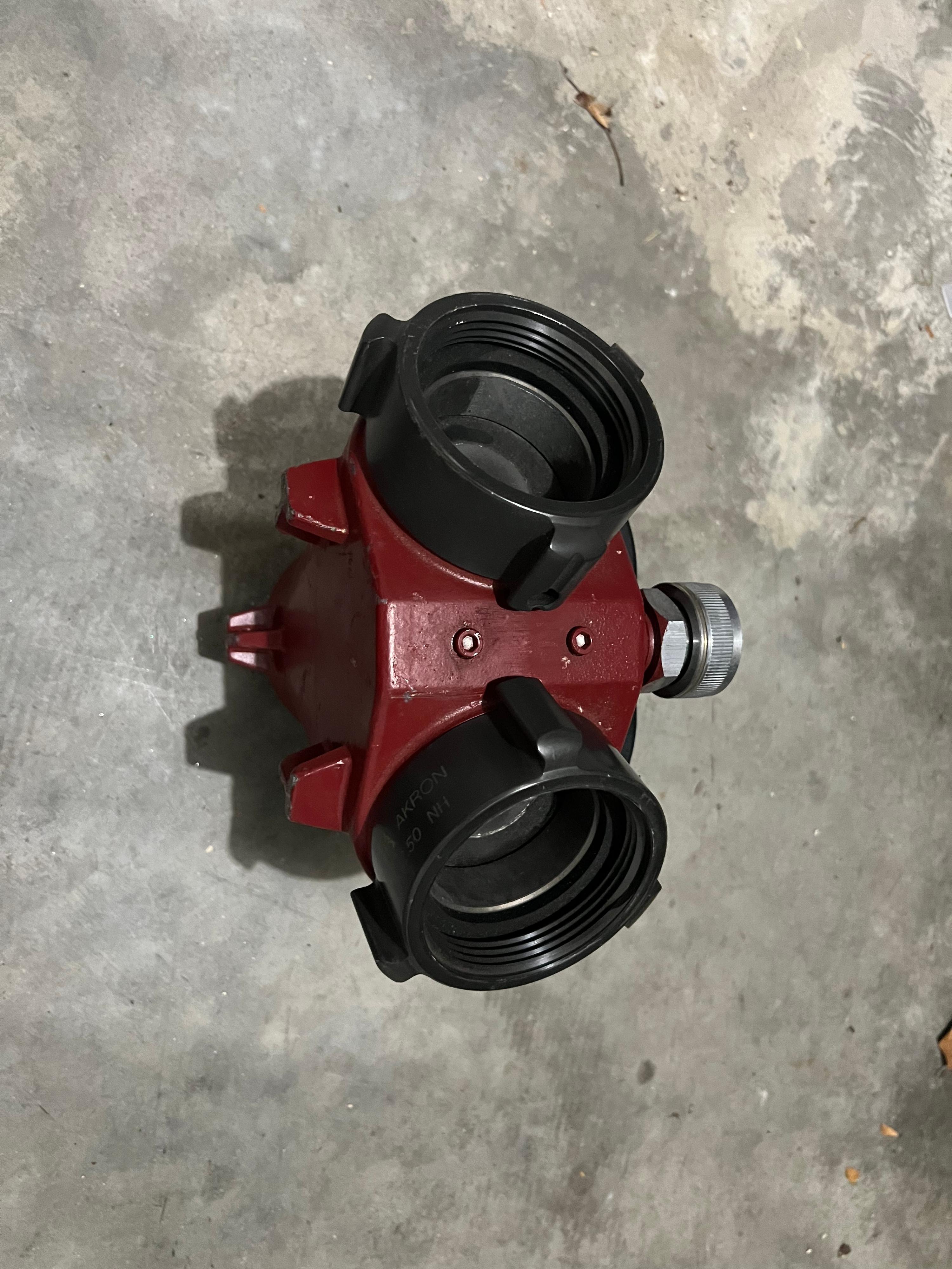 Akron Clapper Valve Siamese - image 3